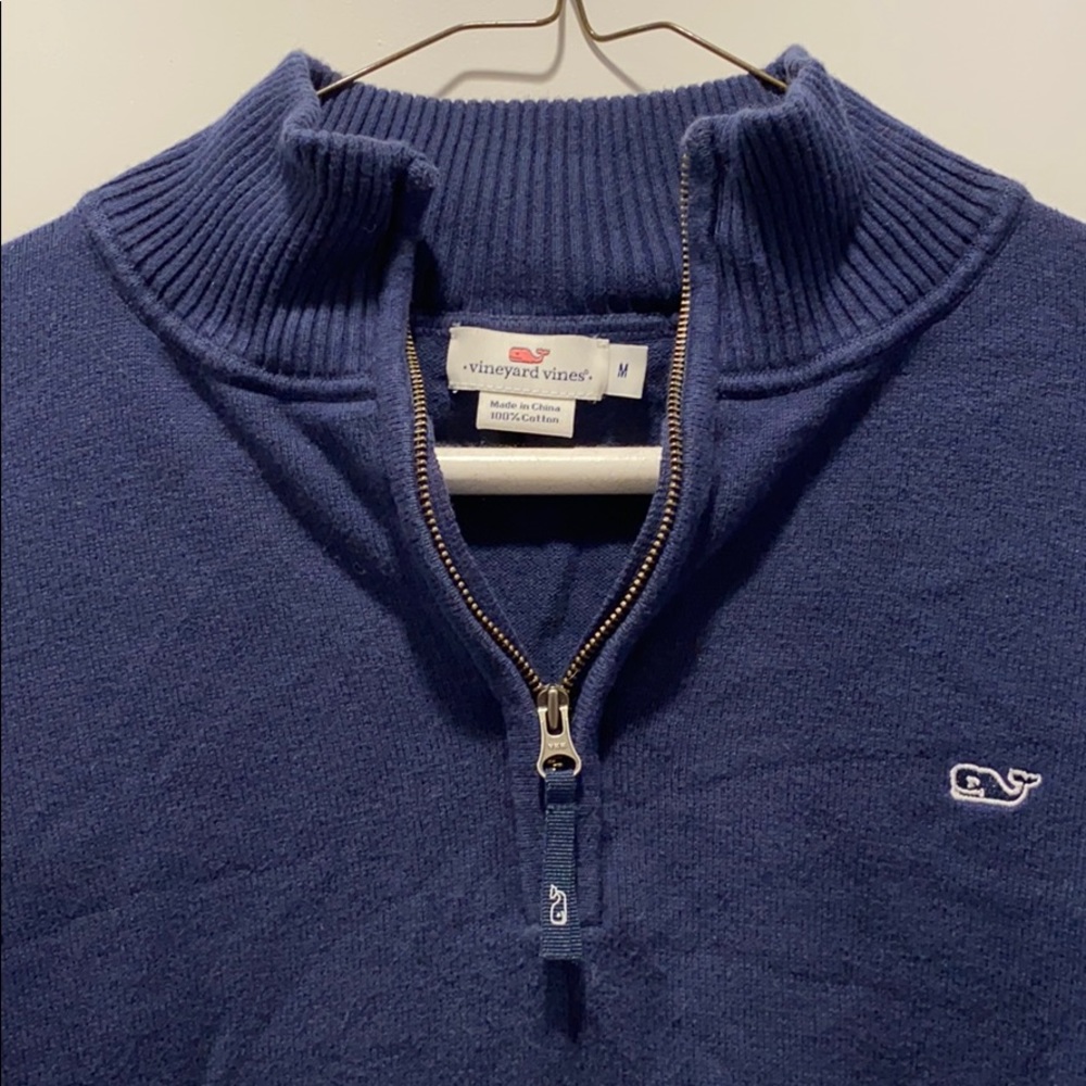Vineyard Vines 1/4 Zip Sweater, Medium